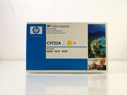 Genuine HP C9722A 641A Yellow LaserJet Printer Toner Cartridge