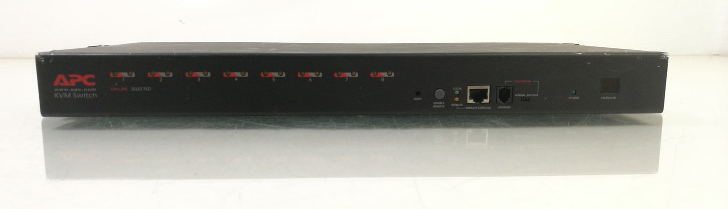 APC AP5201 8-Port Multi-Platform Analog High Density KVM Switch