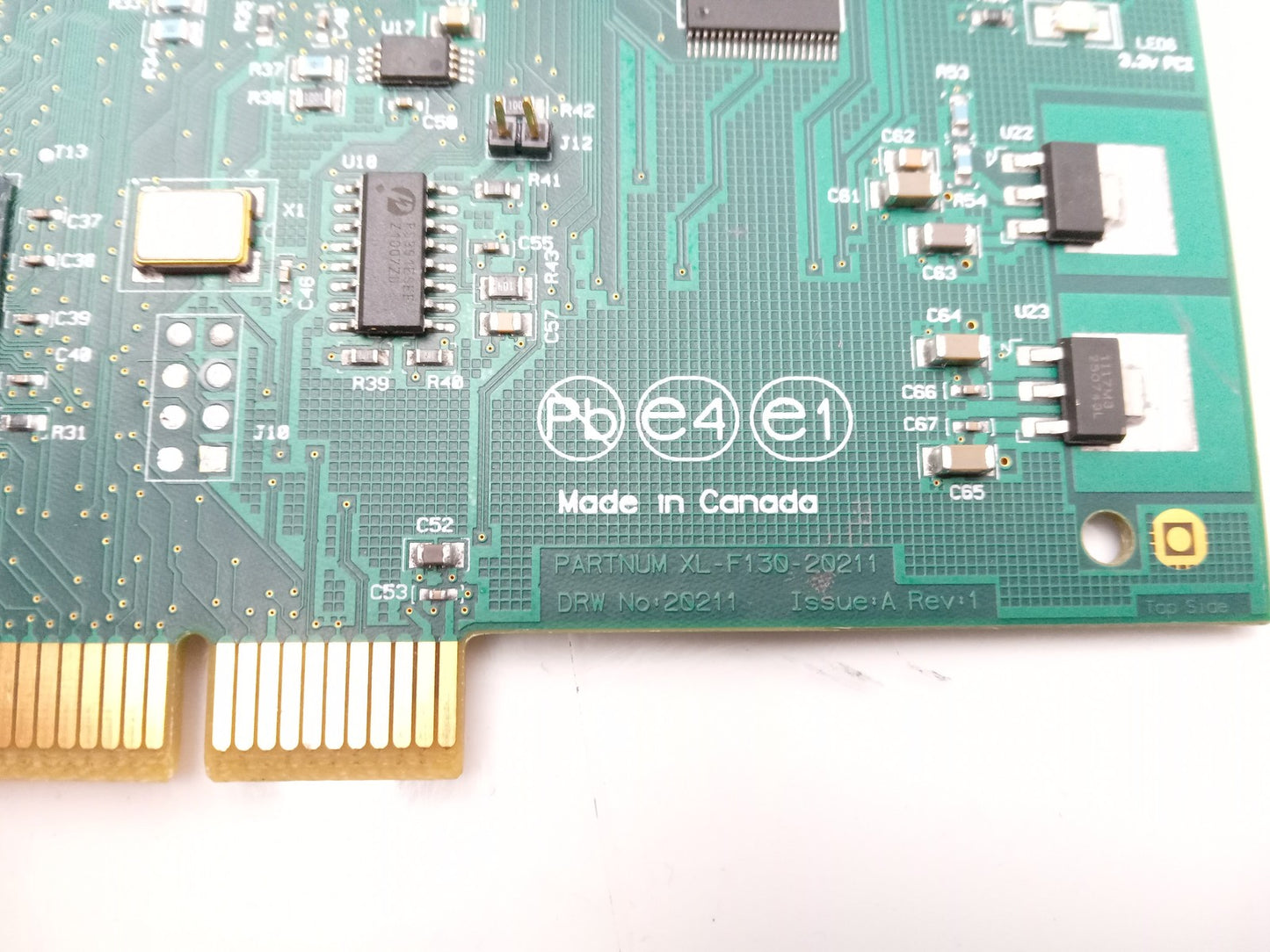 Dalsa PC2-CAMLINK OR-PC20-C0000 Frame Grabber Card XL-F130-20211