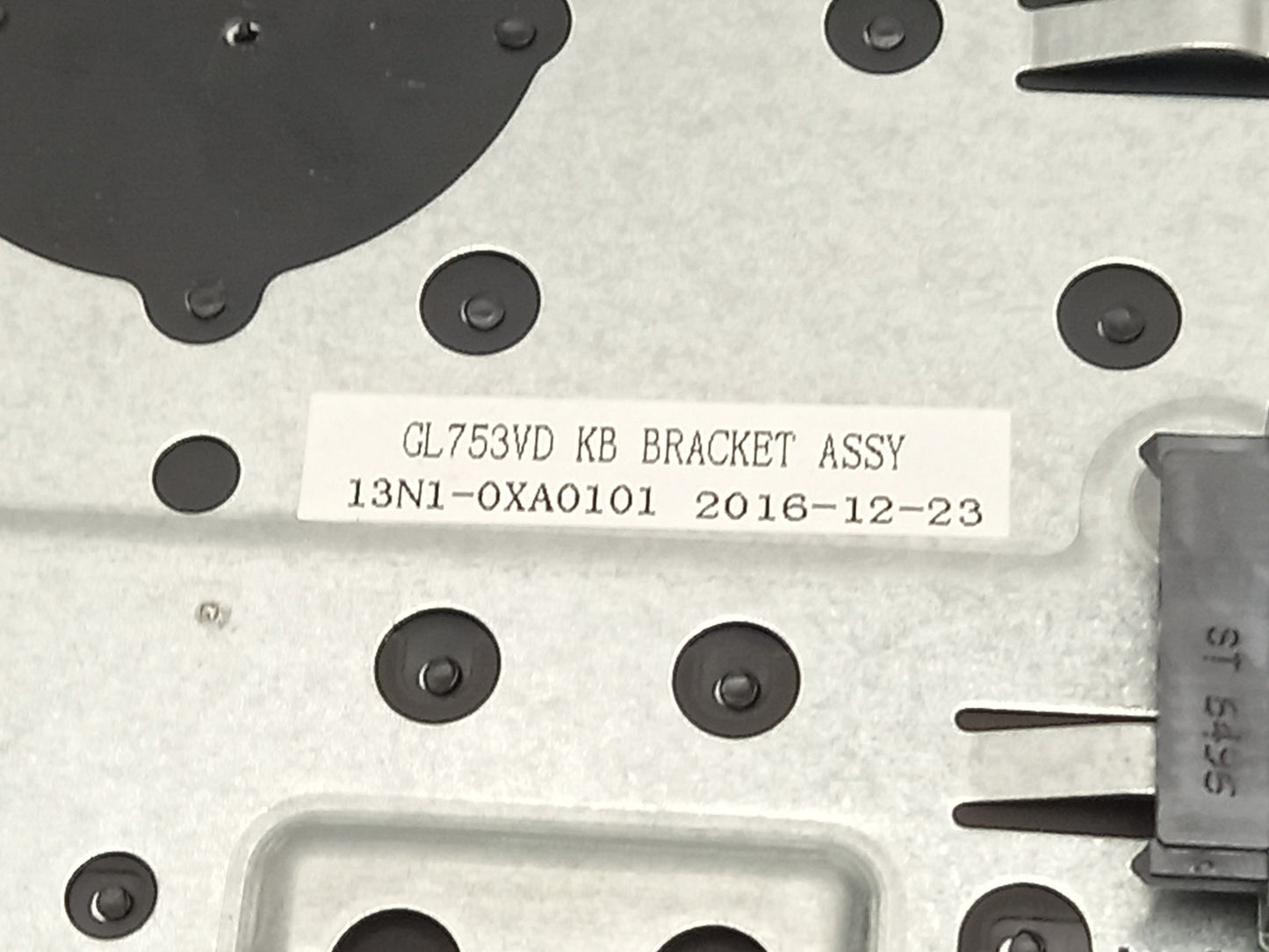 ASUS Rog Strix Laptop Keyboard Touchpad Palmrest Assembly GL753VD