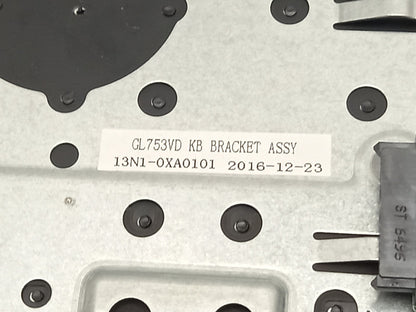 ASUS Rog Strix Laptop Keyboard Touchpad Palmrest Assembly GL753VD