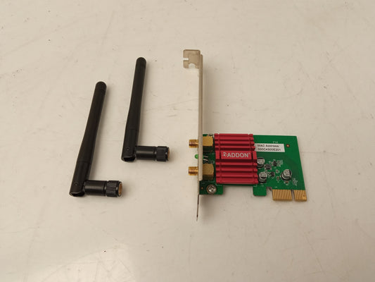 ADDON AWP1200GE PCIe Dual Band 1200Mbps Wireless Adapter 802.11ac