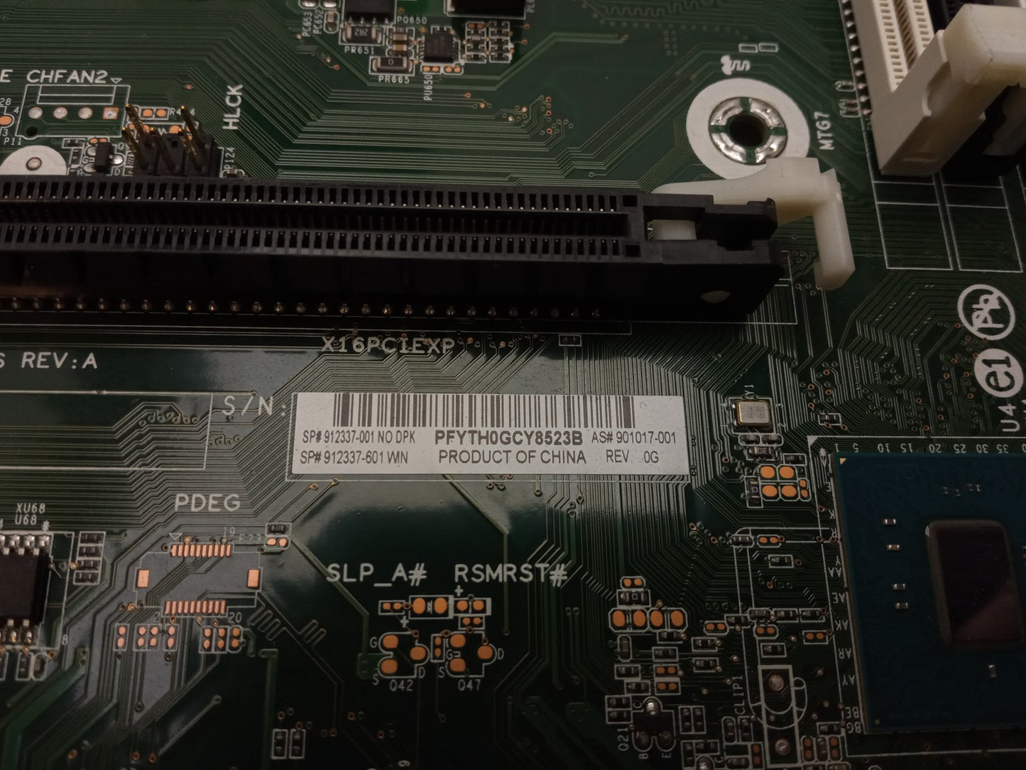 HP EliteDesk 800 G3 Socket LGA1151 DDR4 Motherboard 901017-001 912337-001