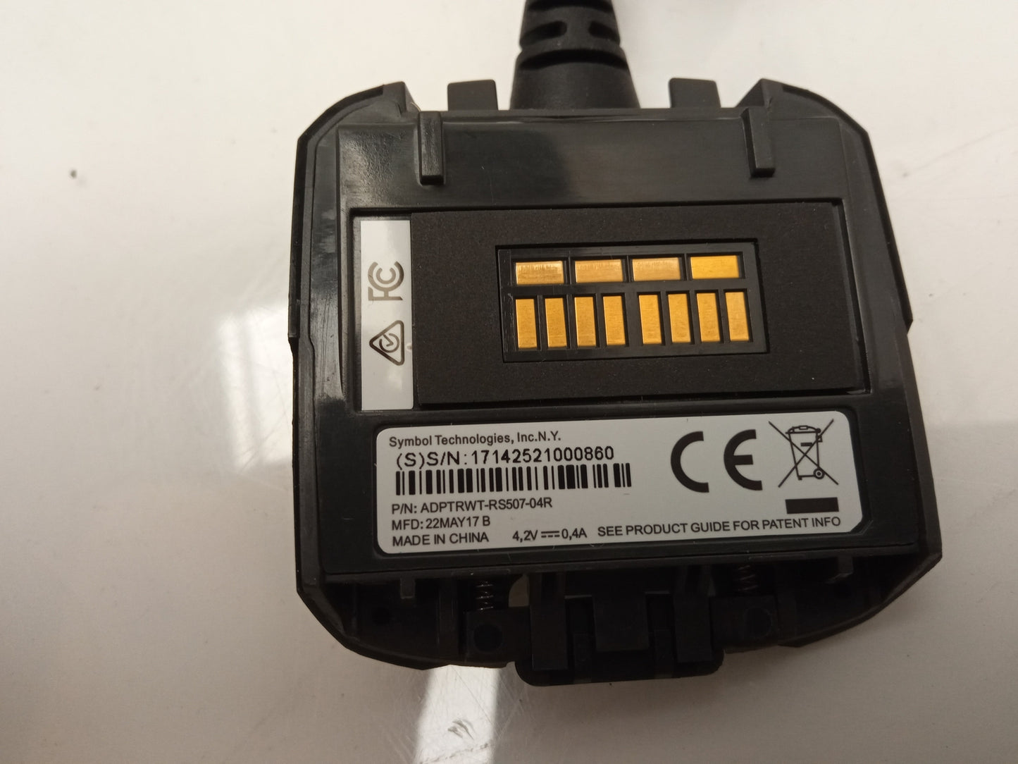 Motorola Symbol RS507 Barcode Scanner Cable and Scan Button ADPTRWT-RS507-04R