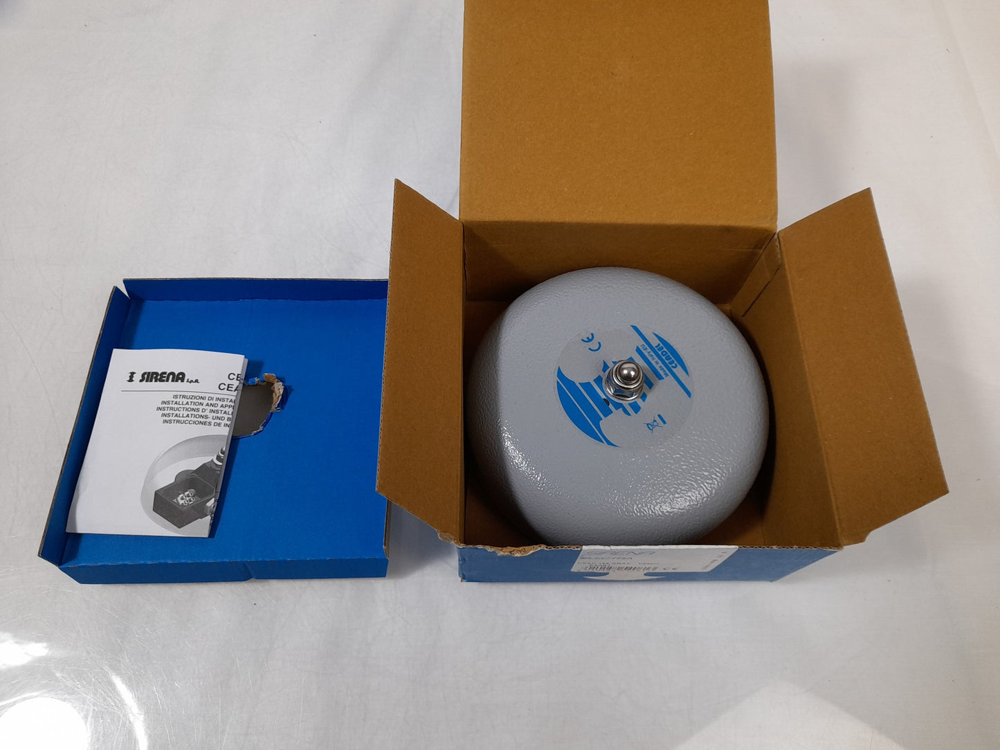 Sirena Electra Cead 165 Grey V240DC Emergency Bell