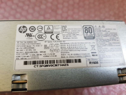 HP ProDesk 400 180W Desktop PSU Power Supply Unit 848050-001 797009-001
