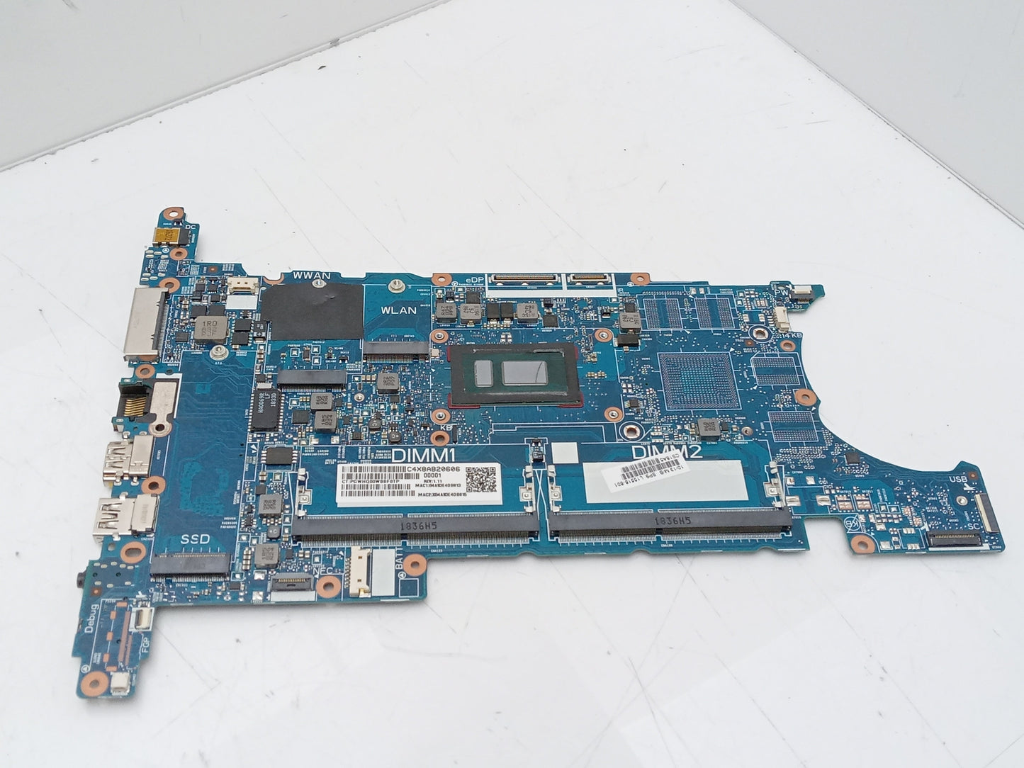 HP EliteBook 840 G5 Laptop Motherboard i5-8250U 1.60GHz 6050A2945601 L15516-601