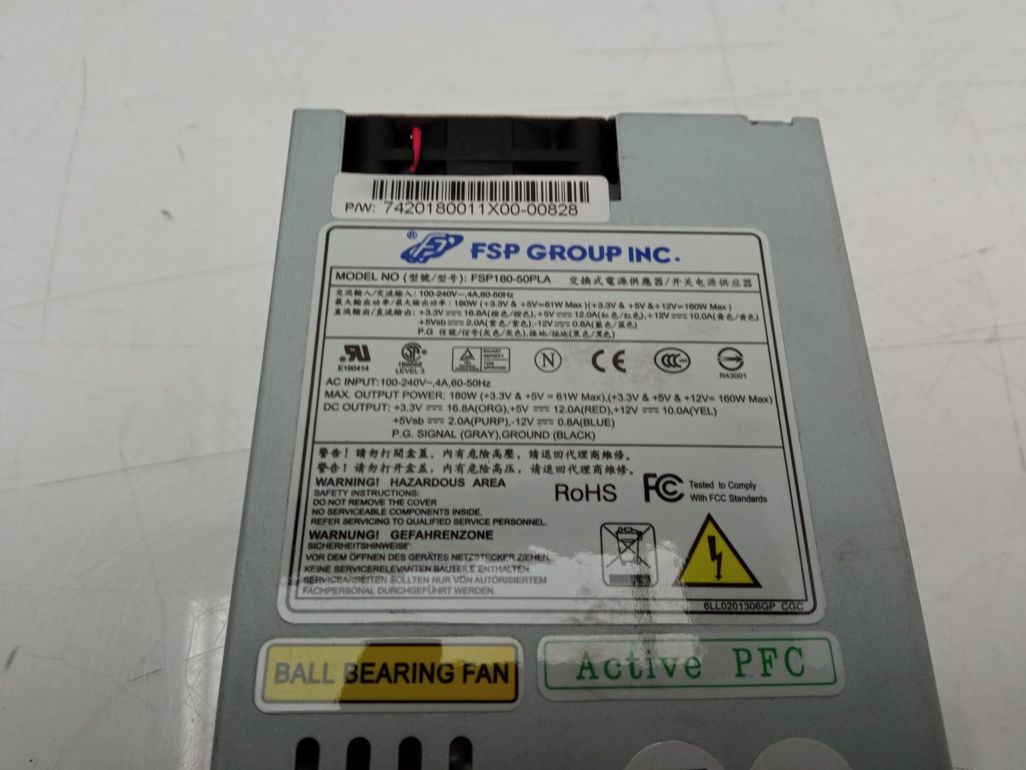 FSP Group 1U 150W Power Supply Unit FSP150-50PLA