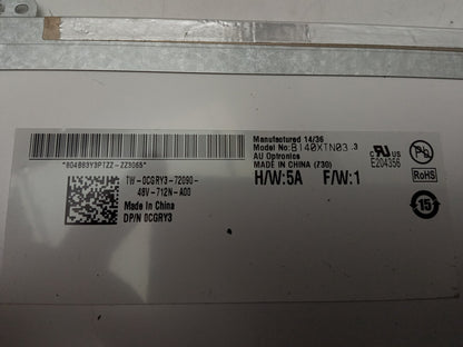 AU Optronics B140XTN03.3 14" laptop Replacement LCD Display Panel
