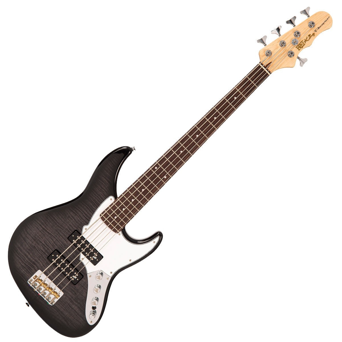 Fret-King Perception Custom 5 String Bass Guitar ~ Blackburst