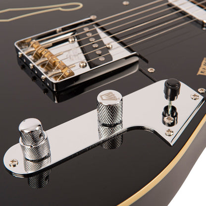 Fret-King Country Squire Stealth Electric Guitar ~ Gloss Black