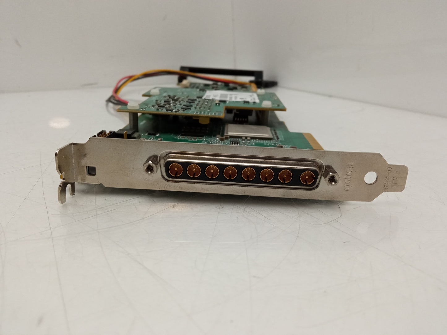 Matrox XMI02/24/8000 Y7291-0201 REV.B with XRI0/1000 Y7383-01 REV.A PCIe Card