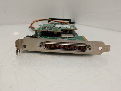 Matrox XMI02/24/8000 Y7291-0201 REV.B with XRI0/1000 Y7383-01 REV.A PCIe Card