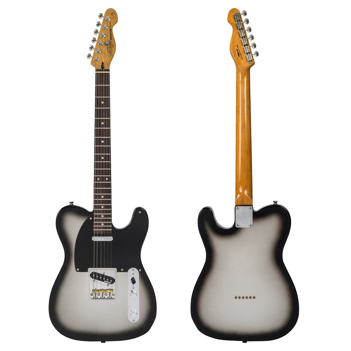 Vintage V75 V75SVR ReIssued Electric Guitar ~ Silverburst