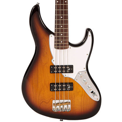 Fret-King Perception Custom Bass Guitar ~ Original Classic Burst
