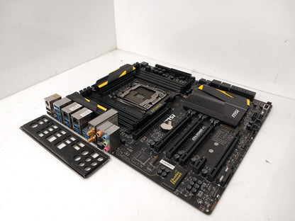 MSI X99A XPower AC Socket LGA2011-3 DDR4 M.2 ATX Motherboard With I/O Shield