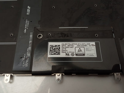 Dell XPS 9370 9380 UK QWERTY Laptop Keyboard 06Y7DJ 6Y7DJ