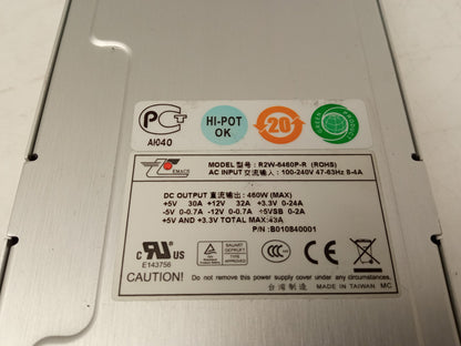 Zippy Emacs 240W Server Hot Swap Power Supply Unit R2W-6460P-R