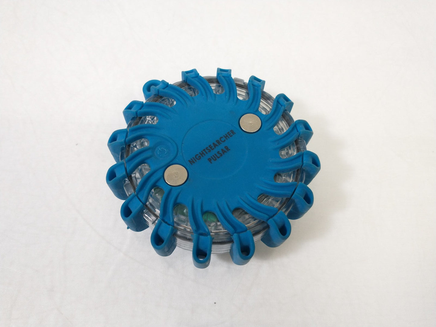 Nightsearcher Pulsar Blue Rechargeable Hazard Warning Light - Set Of 6