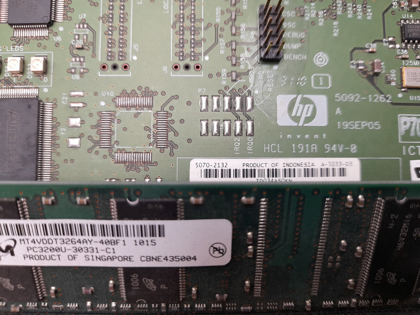 HP J8726A ProCurve Switch 5400zl Management Module 5070-2132