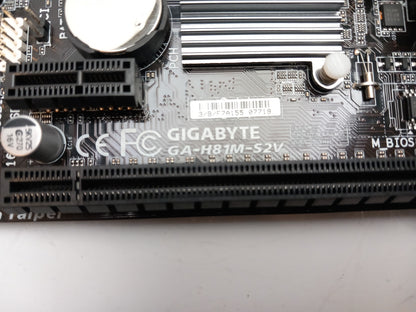 GIGABYTE GA-H81M-S2V Socket LGA1150 DDR3 Micro ATX Motherboard