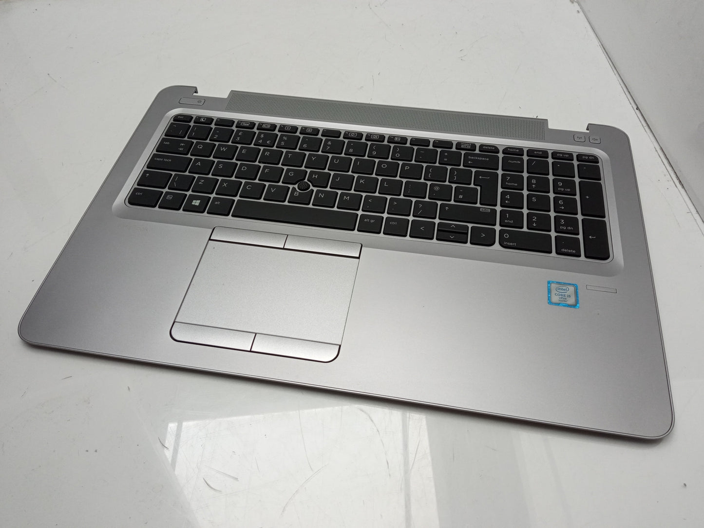 HP EliteBook 840 G4 Laptop UK Keyboard Touchpad Palmrest Assembly 821191-001