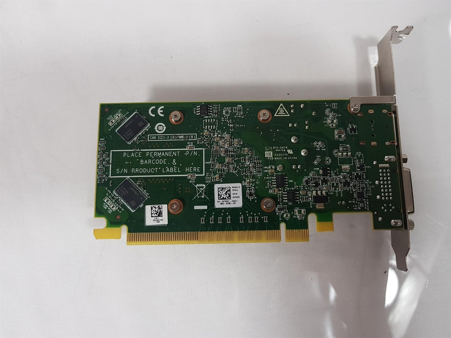 Dell AMD Radeon R5 340X 2GB DDR3 PCIe Video Graphics Card 0Y7XRF Y7XRF