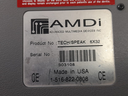 AMDI Tech/Speak TS6x32BGEX Communications Augmentative Device