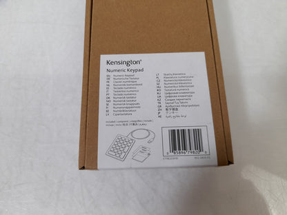 Kensington K79820WW Wired Black USB Numeric Keypad