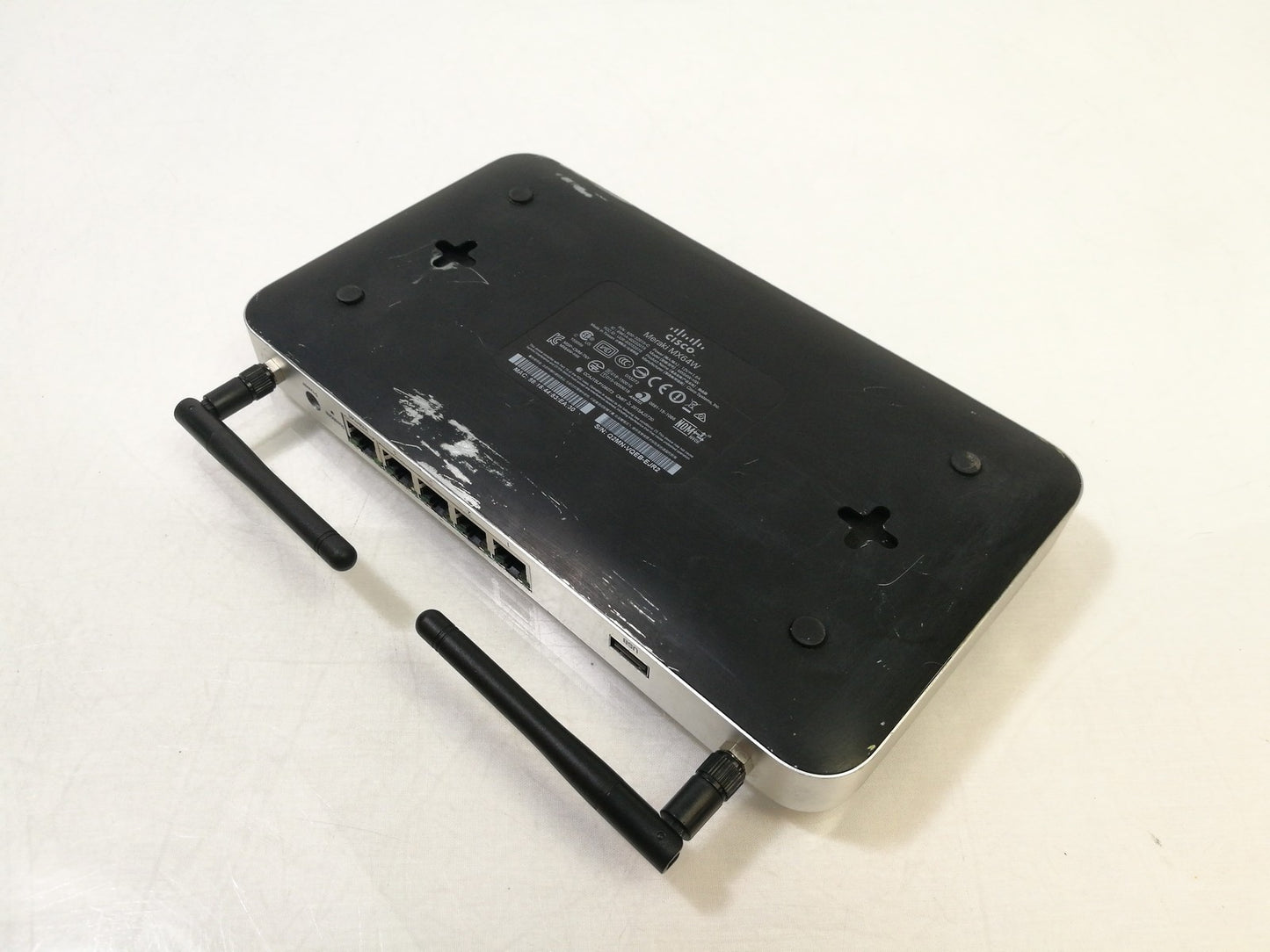 Cisco Meraki MX64W Wireless Cloud Managed Appliance Router - Unclaimed - No PSU