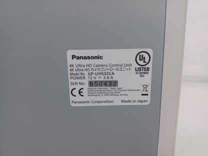 Panasonic GP-UH532 CA 4K Ultra HD Camera Control Unit Global Model - With PSU
