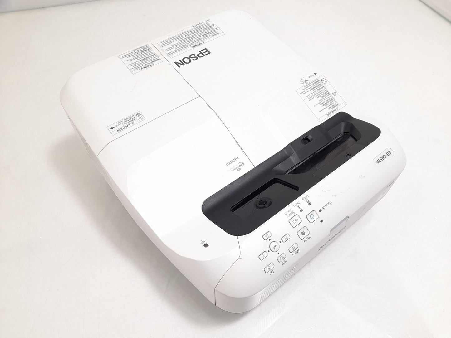 Epson H740B EB-695WI Short Throw Projector - 3066 Lamp Hours