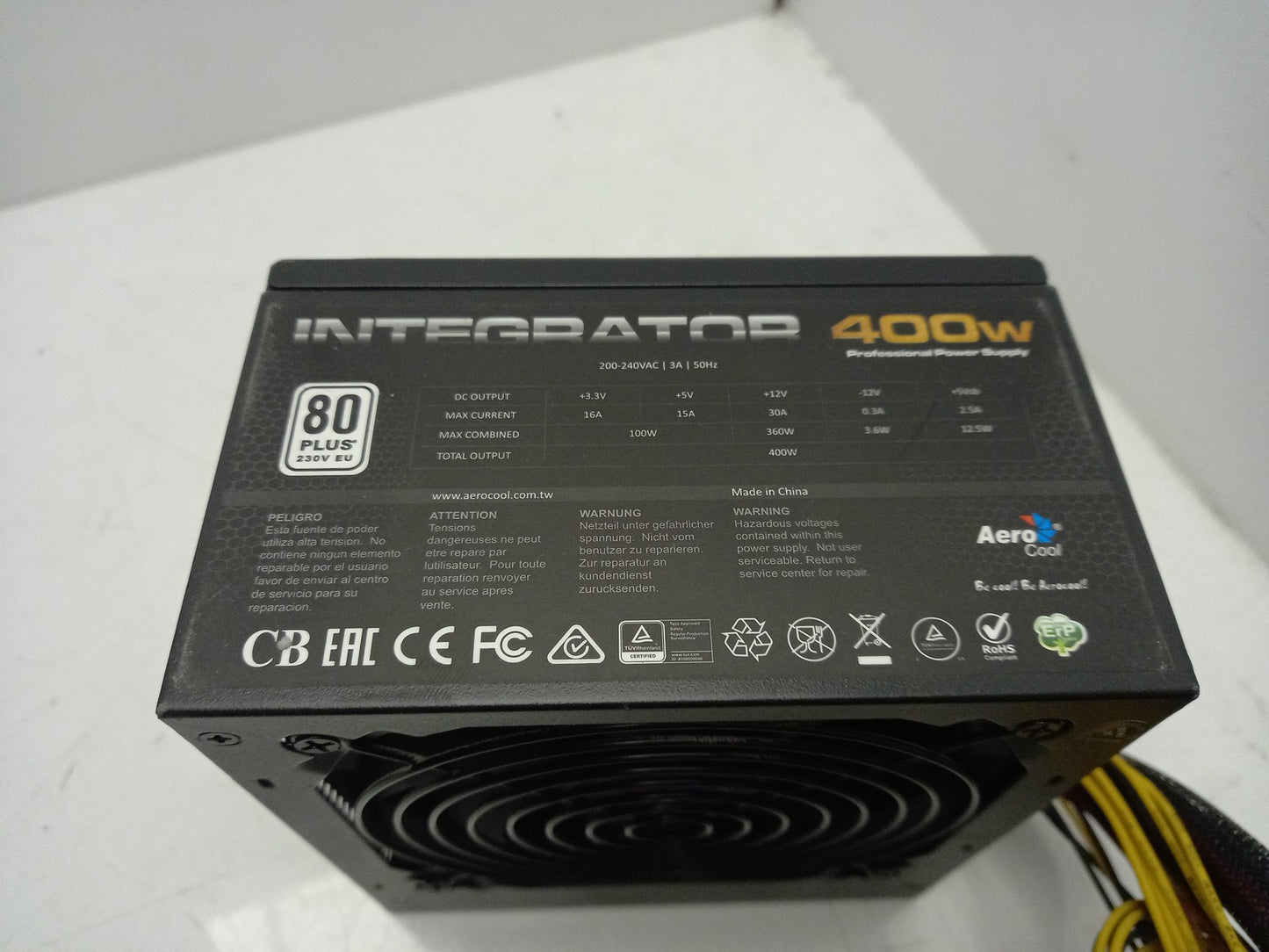 Aero Cool Integrator 400W Power Supply Unit