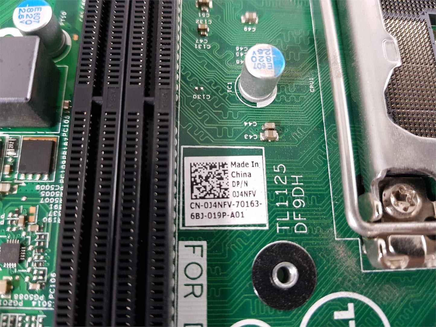 Dell Vostro 3250 SFF Socket LGA1151 DDR3 Motherboard 0J4NFV J4NFV