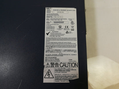 NEC CHS2U-EU Univerge SV8100/SV8300 Communications Server 4 x CD-LTA Modules