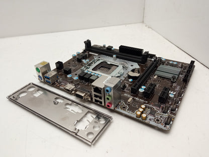 MSI H110M PRO-VH PLUS DDR4 PCI-E Socket LGA1151 Motherboard With I/O Shield