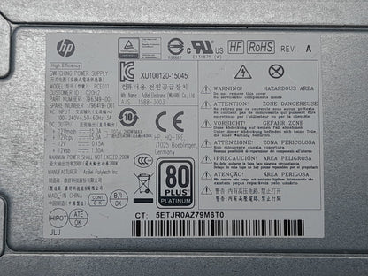 HP EliteDesk 800 G2 200W Power Supply Unit 796349-001 796419-001