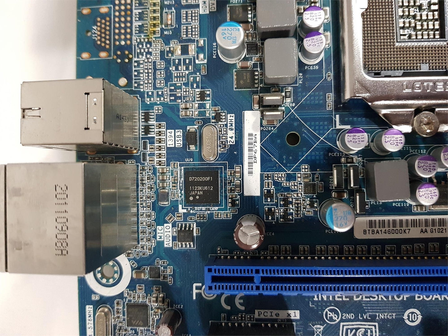 Intel DP67BA Socket LGA115 DDR3 ATX Motherboard with I/O shield