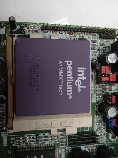 DFI G586IPV Vintage Socket 7 ISA Motherboard With Pentium 166 MHz 32MB EDO RAM