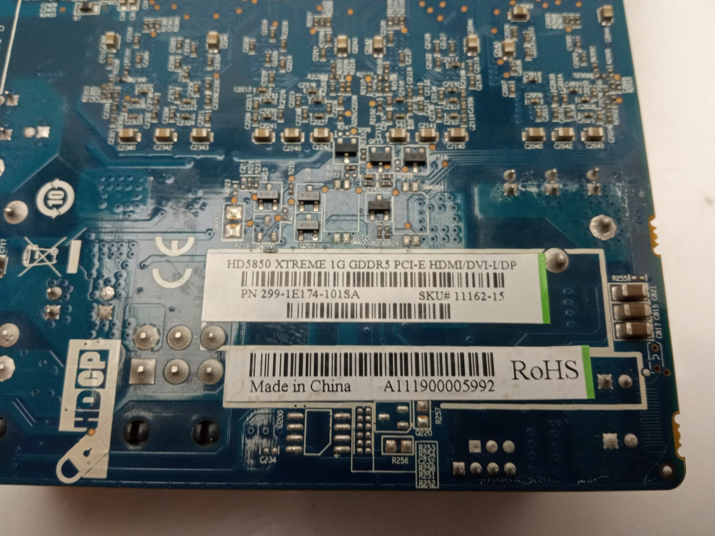 Sapphire Radeon HD5850 1GB DDR5 PCIe Video Graphics Card 299-1E174-101SA