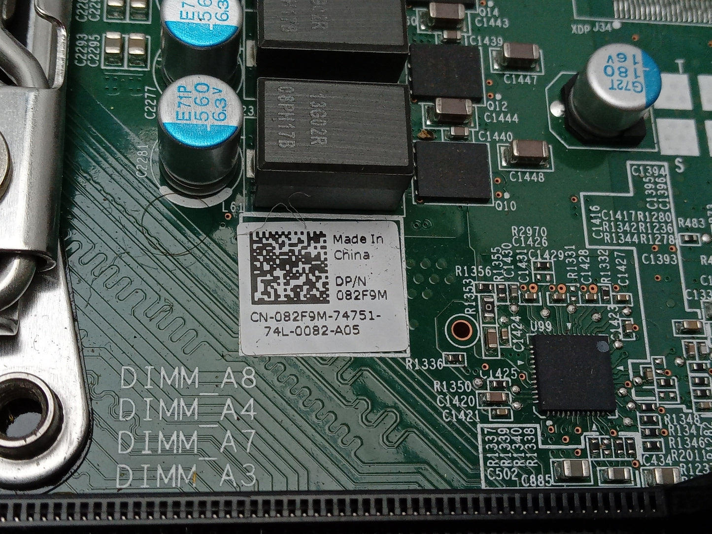 Dell PowerEdge Socket LGA2011-3 DDR4 Server Blade Motherboard 082F9M 82F9M