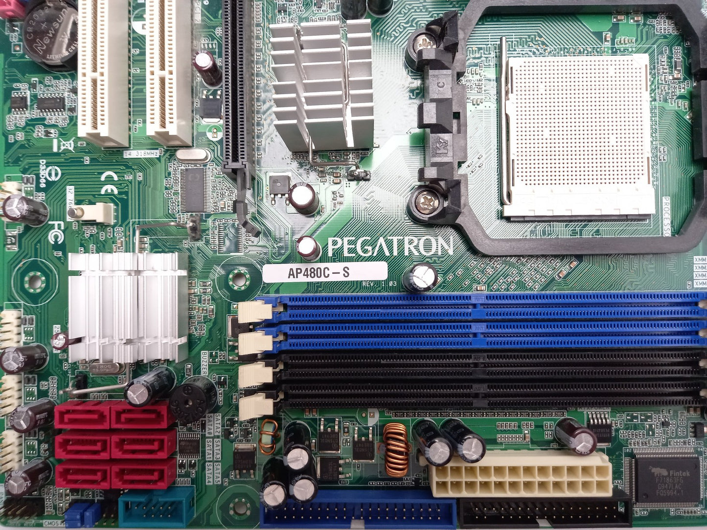 Pegatron AP480C-S Socket AM2 DDR2 Micro ATX Motherboard With I/O Shield