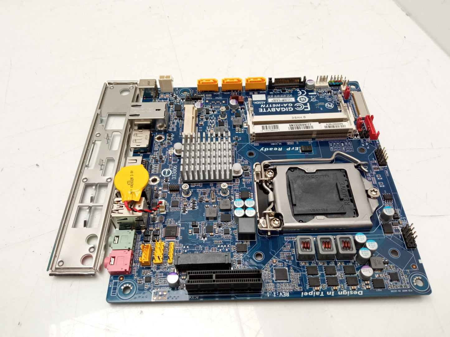 Gigabyte GA-H61TN Socket LGA1151 DDR3 Mini-ITX Motherboard With I/O Shield