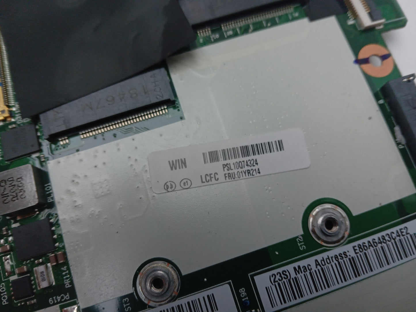 Lenovo X1 Carbon Laptop Motherboard With i5-8350U 1.60 GHz CPU 8GB RAM 01YR214