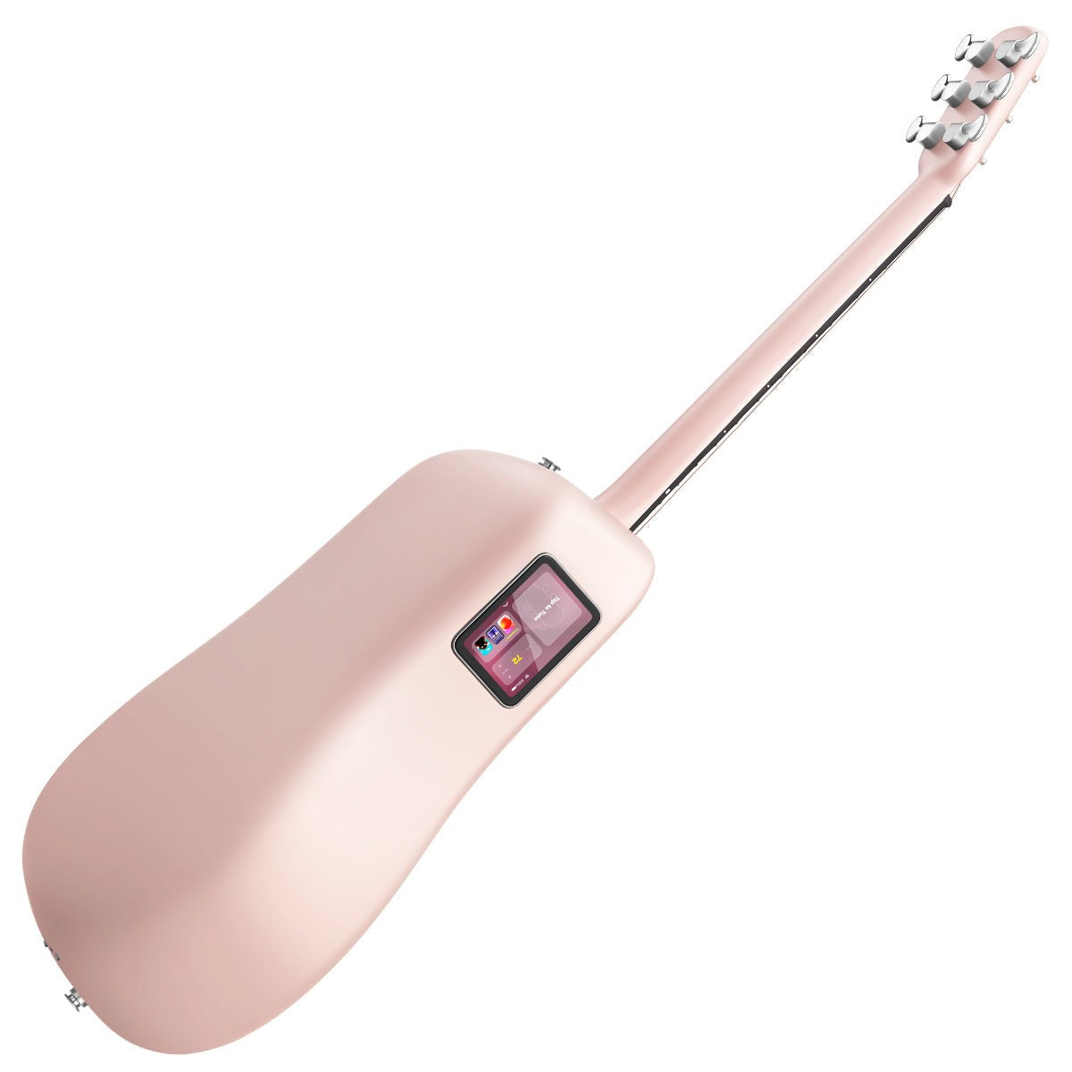 LAVA ME4 Carbon 38" Pink Smart Electric Guitar - With Space Bag