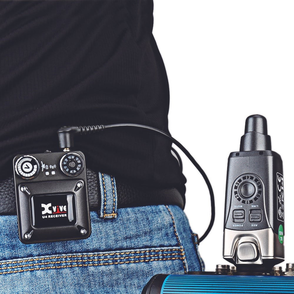 Xvive XU4 2.4 GHz In-Ear Monitor Wireless Receiver Transmitter System
