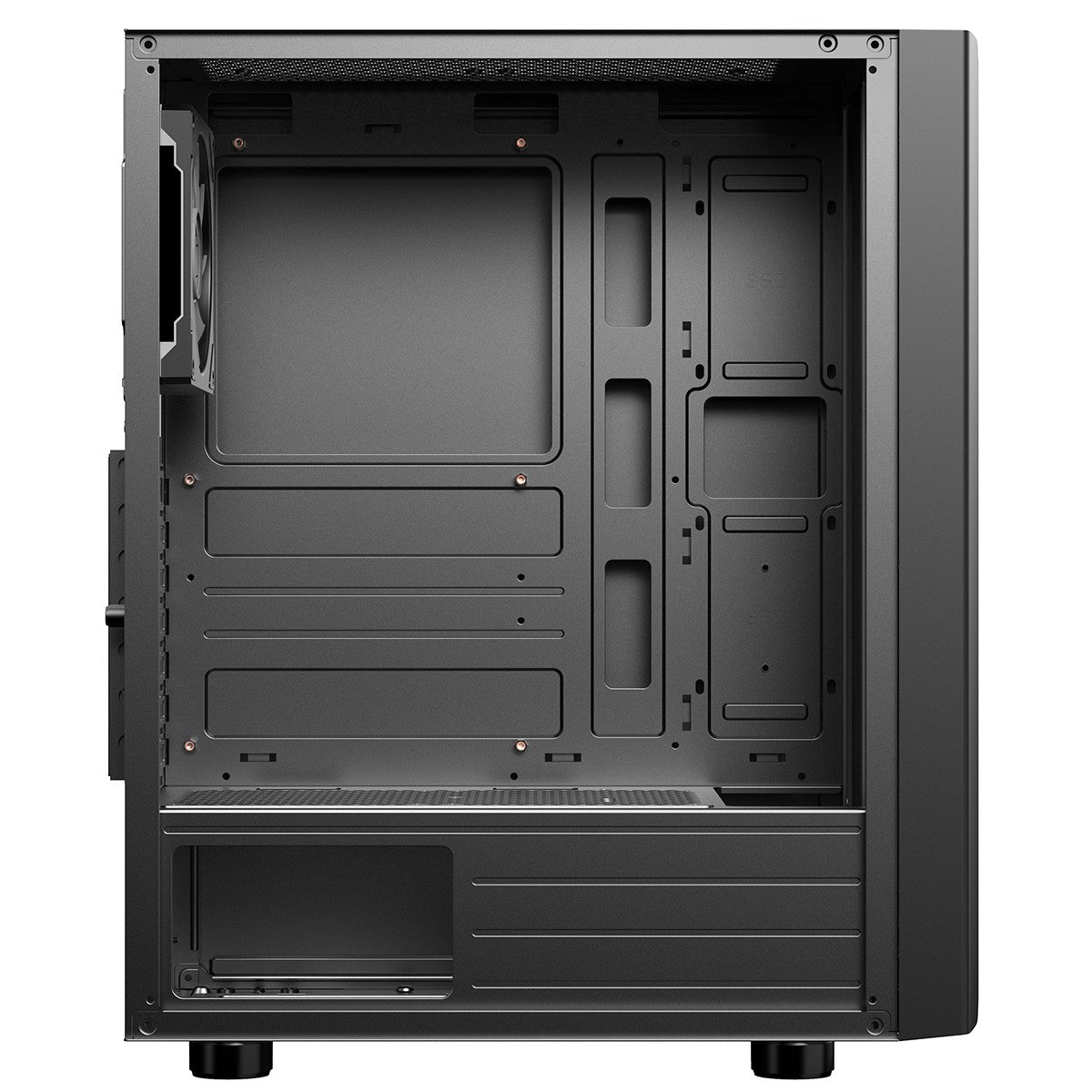 CiT Sauron Mid Tower Black ATX RGB PC Gaming Case CITSAURON