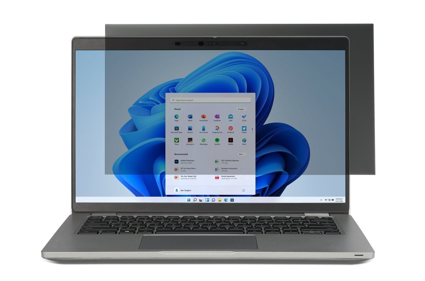 Kensington 626474 2 Way Removable Privacy Screen Filter - For 17.3" 16:9 Laptops