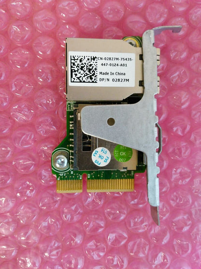 Dell PowerEdge R320 R420 R520 iDRAC 7 Remote Access Controller 02827M 2827M