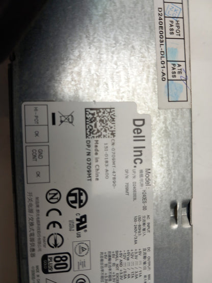 Dell OptiPlex 390 790 990 SFF 240W Power Supply Unit 0709MT 709MT